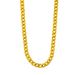 9MM Edge NK Cuban Stainless Grinding Chain Male Dominance Titanium Steel Necklace Vacuum Genuine Gold Plating YS41_ipsvogv.com