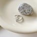KASHITE Korean Edition S Pure Silver Cool Style Personalized Hollow Cross FAITH Open Ring For Women_ipsvogv.com