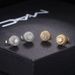 INS internet celebrity full diamond earrings, zircon micro inlay, hip-hop trendsetter versatile personality, trendy_ipsvogv.com