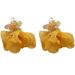 Women’s Jewelry Set Fashion Yellow Flower Personality Exaggerated Earrings Net Red Super Fairy Handmade Earrings New Holiday Travel Accessories_ipsvogv.com