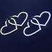 exaggerated Big Love earrings hollow heart-shaped retro earrings full Diamond trend earring earring_ipsvogv.com