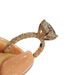 New Wish Hot Selling Style Temperament Exquisite High End Flash Diamond Round Princess Ring European And American Fashion Female Diamond Ring_ipsvogv.com