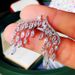 Cao Shi's Hot Selling Exaggerated Horse Eyes Set With Diamonds, Angel Wings, Earrings, Jewelry, Adjustable Women's Rings_ipsvogv.com
