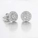 Personalized round full diamond for men with micro inlaid zircon thread and hip-hop earrings_ipsvogv.com