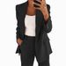 Women's Fashion Lapel Cardigan Temperament Suit Jacket Pants Suit_ipsvogv.com