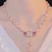 Sprg New Fashionable Swan Pearl Necklace With Niche Design, Versatile And High-end Elegant Temperament, Collarbone_ipsvogv.com