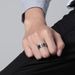 Celtic knot stainless steel rotating ring ring to relieve anxiety wedding engagement couple ring_ipsvogv.com