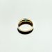 Card Set Natural Emerald Zircon Ring Gold-plated Green Men's Simple And Trendy Ins Domineering Style_ipsvogv.com