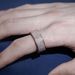 Hip Hop Five Row Diamond For Men And Women INS Cool Style Ring With Micro Set Zircon Plated Real Gold Jewelry_ipsvogv.com