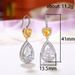 Cao Shi Earrings for Women with Two Color Plating and Micro Set AAA Zircon Stone Fashion Versatile Bridal Earrings_ipsvogv.com