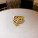 Green eyes snake ring multi-layer design sense cool fashion female zircon wrapped small snake index finger ring_ipsvogv.com