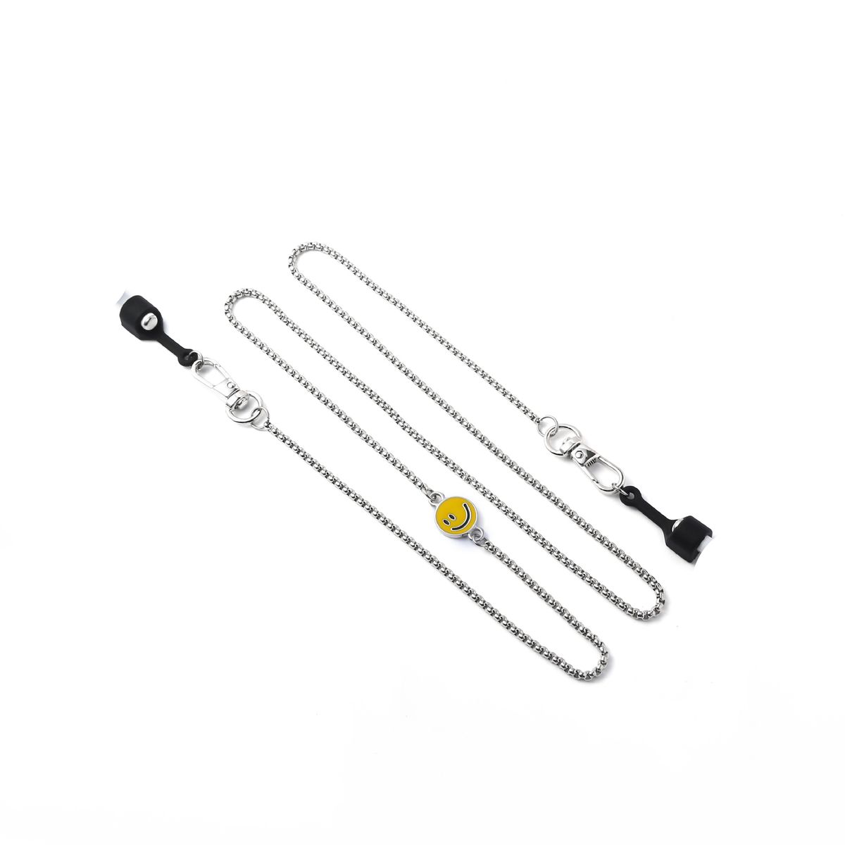 Anti Drop Chain Anti Lost Trendy High End Trendy Unisex Triangle Label Bluetooth Headset Necklace_ipsvogv.com