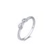 Women's Jewelry S925 Silver Bow 8 Rings Ins Niche Design Unlimited Love Index Ring_ipsvogv.com
