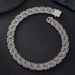 Hot Item H Design Sense 16mm Full Diamond English Letter Cuban Chain_ipsvogv.com