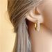 Cao Shi's Hip-hop Street Diamond Inlaid Personalized Niche Earrings Instagram Trendy Women's Minimalist Earring Hollowed_ipsvogv.com