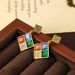 Geometric square, medieval, light luxury autumn and winter high-end feminine temperament, niche earrings, silver needles_ipsvogv.com