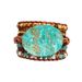 Retro Natural Ocean Stone Bracelet Beads Pure Handmade Natural Stone Woven Bohemian Bracelet_ipsvogv.com