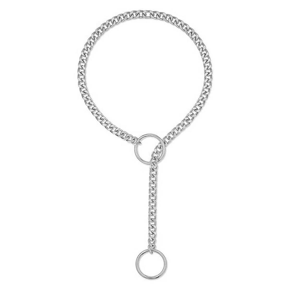 Real Gold Brass Electroplating Hot Sales Fashion Hip Hop Heart Shaped Ring Punk Rock Cuban Long Necklace_ipsvogv.com