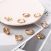 New Women's Environment-friendly Material Heavy Texture Fried Dough Twists Hollow Geometric 9 Pieces Of Ring Set_ipsvogv.com