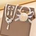 Women’s Jewelry Set Fashion Anti Pearl Necklace Earrings Bracelet Set Alloy Flower Bridal Dress Personality Suit Female Fashion Temperament_ipsvogv.com