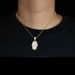 Men's Jewelry Hamsa Palm Pendant Necklace Hip Hop Rap Inlaid Zircon_ipsvogv.com