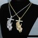 Men's Jewelry Cross Hip Hop New Cross Hand Pendant Full Of Diamonds Inlaid New Necklace Jewelry_ipsvogv.com