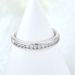 Sterling silver classic retro zircon diamond band ring_ipsvogv.com