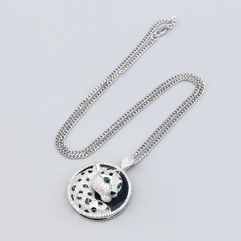 men's Jewelry Gold Pendant Necklace Leopard Dias Daily Work Designer For Women Men Couple Fashion Wedding Party_ipsvogv.com