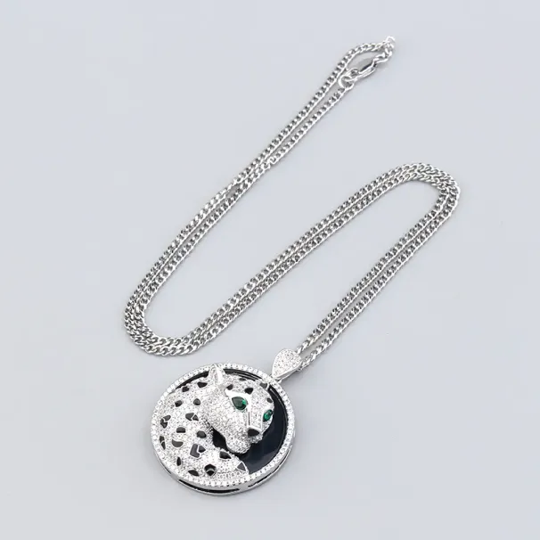 men's Jewelry Gold Pendant Necklace Leopard Dias Daily Work Designer For Women Men Couple Fashion Wedding Party_ipsvogv.com