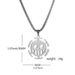 hot selling anime peripheral stainless steel One Piece One Piece necklace link fly Trafalgar Law logo_ipsvogv.com