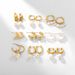 Women's Jewelry K Gold High End Earrings Fashionable Retro Pearl Earrings_ipsvogv.com