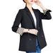 Women's Clothing Casual All-match Slim-fit Slim-fit Plaid Women's Work Suit_ipsvogv.com