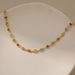 Yiwu Jewelry Square Colored Zircon Creative Niche Design Versatile Handmade Bead Genuine Gold Necklace_ipsvogv.com