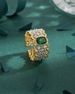 Fashionable And Luxurious Diamond Inlaid Zircon Ring, Niche Ring For Women With A Sense Of Luxury Design_ipsvogv.com