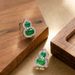 China-Chic New Chinese Style Diamond Inlaid Jade Calabash Fulu Female Niche Personality Senior Silver Needle_ipsvogv.com