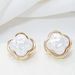 Small niche design, irregular pearl female personality, metal versatile, internet famous, stylish ear, high-end_ipsvogv.com