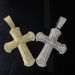 Hip Hop New Zircon Cross Men's Necklace Fashion Versatile Heavy Craft Punk Sweater Chain Jewelry_ipsvogv.com
