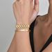 Simple Style Solid Color Titanium Steel Bracelets In Bulk_ipsvogv.com