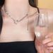 Butterfly Zircon Tassel Necklace For Girls In Summer 2024, New Accessories, Light Luxury, Niche, High-end, Collarbone_ipsvogv.com