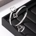 Fashionable Design Sense Elegant Everyday Versatile Four-Leaf Clover Creative Four-Petal Flower Women's Hollow Bracelet_ipsvogv.com