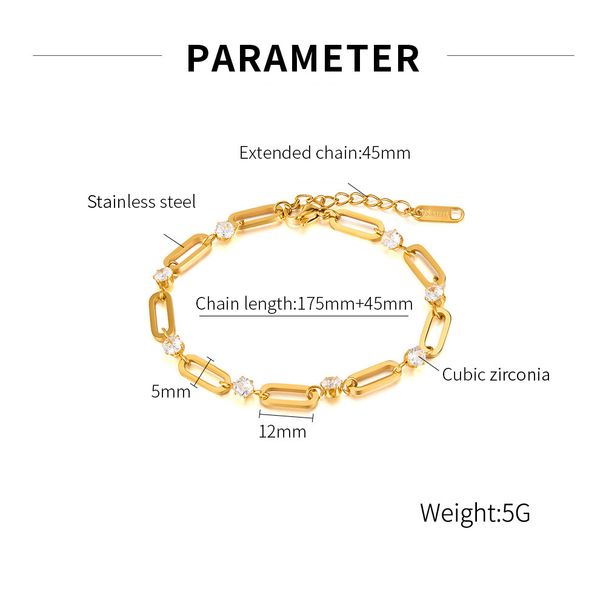 Women's Jewelry Fashion Bracelet Female Stainless Steel Niche High End Simple Versatile Titanium Steel Jewelry_ipsvogv.com