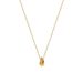 Women's Jewelry Retro Metal Crescent Water Drop Pendant Necklace Light Luxury High End Design Versatile Clavicle Necklace_ipsvogv.com