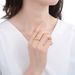 Women’s Jewelry Set Fashion Open Ring Female Creative Simple Bread Wrapped Croissant Design Ring Ins Cold_ipsvogv.com