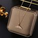 Mermaid Tail Titanium Steel Lock Bone For Women's Short And Minimalist Temperament Neck Chain Chokerins Cool Style_ipsvogv.com