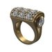 Hip Hop Ring Black Diamond Gold New Jewelry_ipsvogv.com