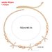 Sweet Cool Spice Girls Wind Shell Starfish Pendant Single Layer Waist Chain Ladies Sexy Street Shoot Single Circle Metal Body Chain_ipsvogv.com