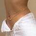 Hip Hop Minimalist Metal Letter Pendant Waist Women's Multi Layered Sexy Fashion Fine Body Chain_ipsvogv.com