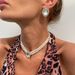 Elegant French Style Multi-layered Pearl Collarbone Necklace, Choker Temperament, Light Luxury Beaded Necklace_ipsvogv.com