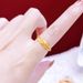 Live Mouth Sand Gold Ring, Women's Temperament, Multi Style Bow, Bamboo Knot, Copper Alloy Jewelry_ipsvogv.com