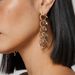 Popular Hip Hop Metal Stud Earrings Women's Personalized Geometric Earrings Pendants Rhinestone Earrings Accessories Earrings_ipsvogv.com